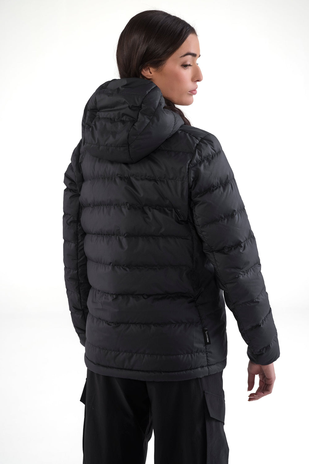 Womens adidas Terrex CLIMAWARM Rain Down Jacket Black