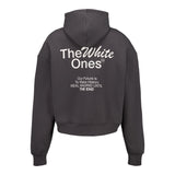 男士 The White Ones 字母连帽衫 炭灰色﻿