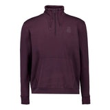 Men’s Plum Noir 1/4 Zip Sweatshirt in Plum