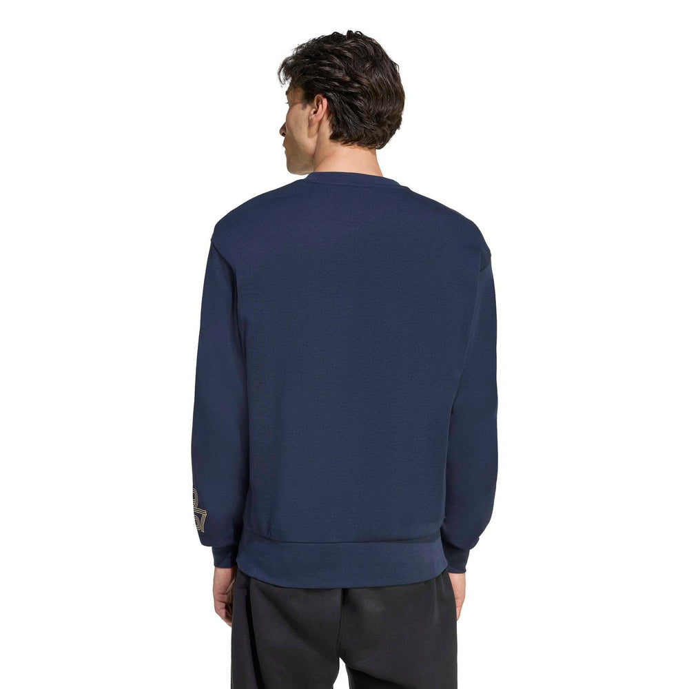 Mens adidas Heritage Pack Sweatshirt Navy | 1957