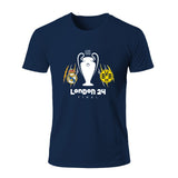 Herren UCL Finale London 24 Freundschaft T-Shirt Navy