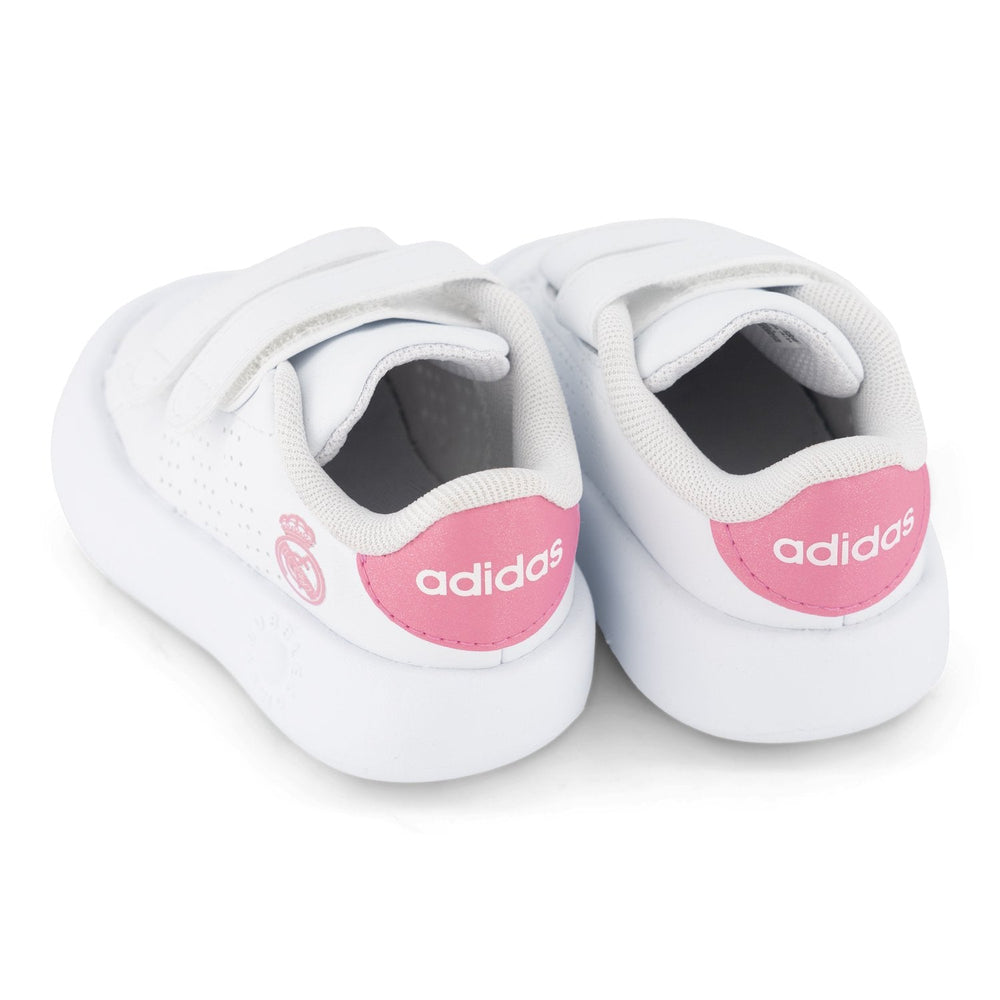 adidas Infant Advantage Shoes White/Pink