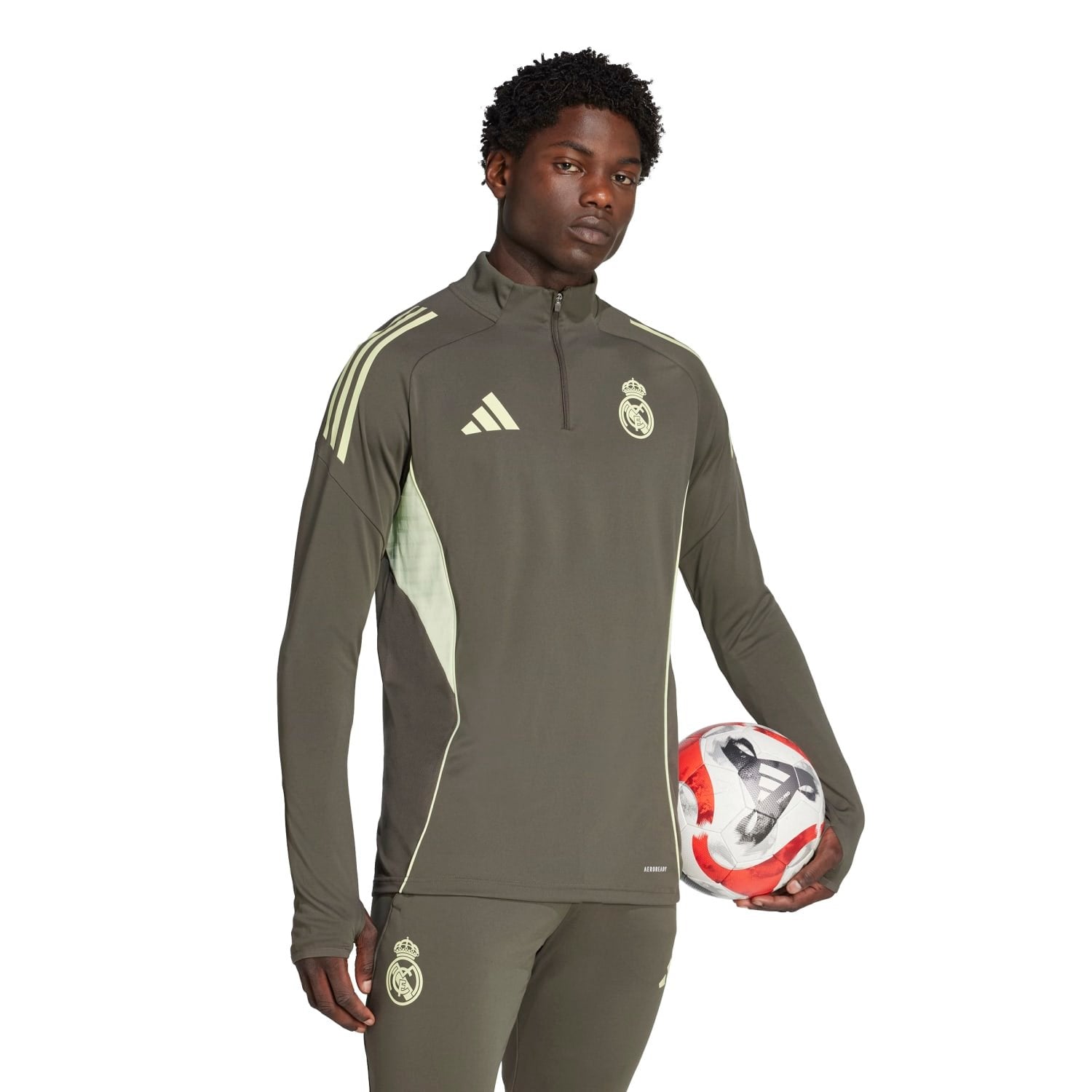 Mens adidas Training Top 25/26 Dark Olive