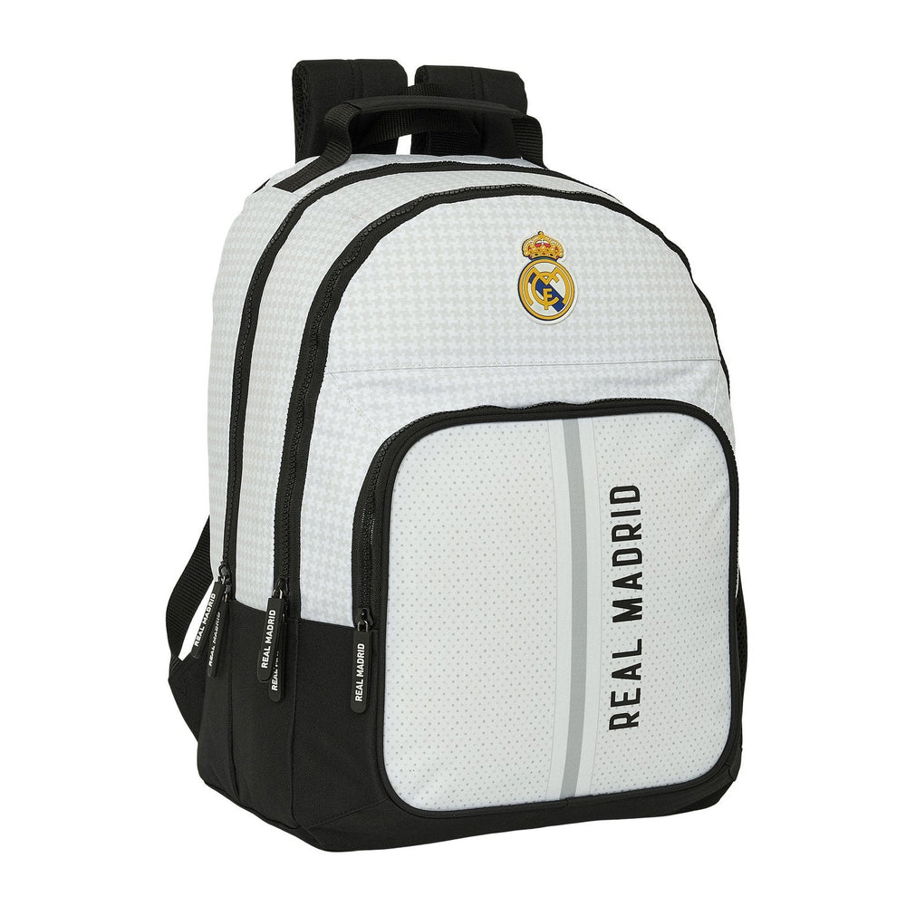 Double Backpack White/Black Real Madrid