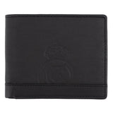 Black Leather Horizontal Wallet Real Madrid