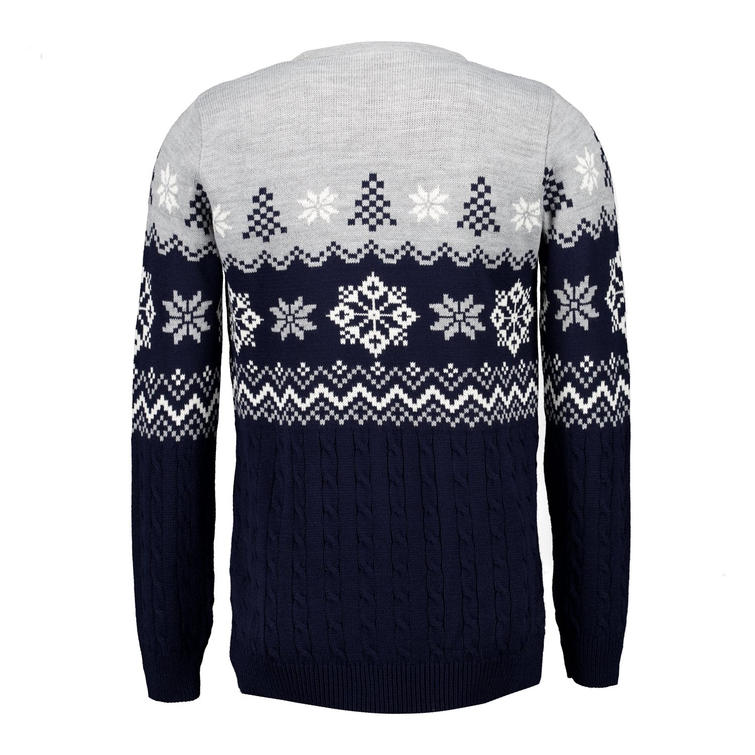 Mens Christmas Sweater Cable Knit