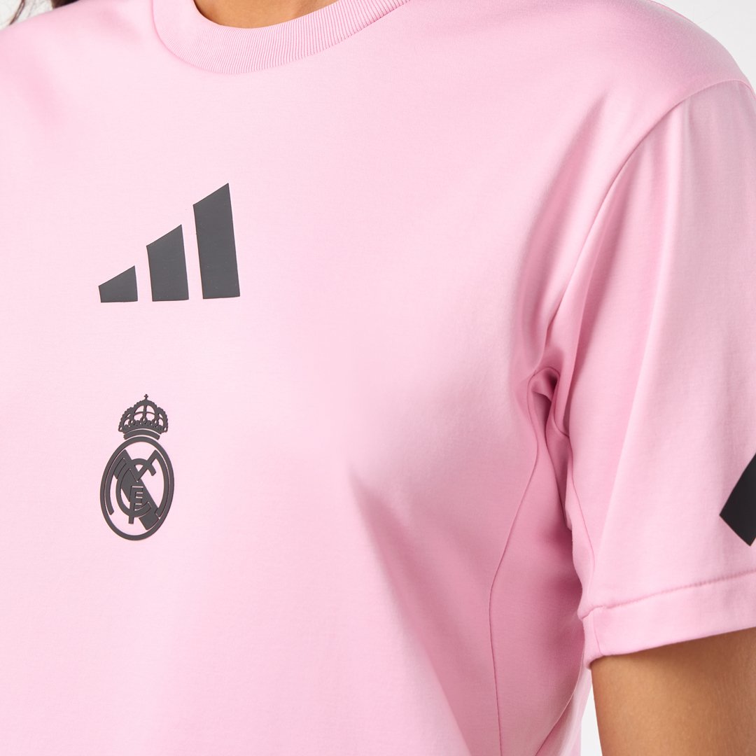 レディース adidas レアルアーバン Tシャツ ピンク – レアル