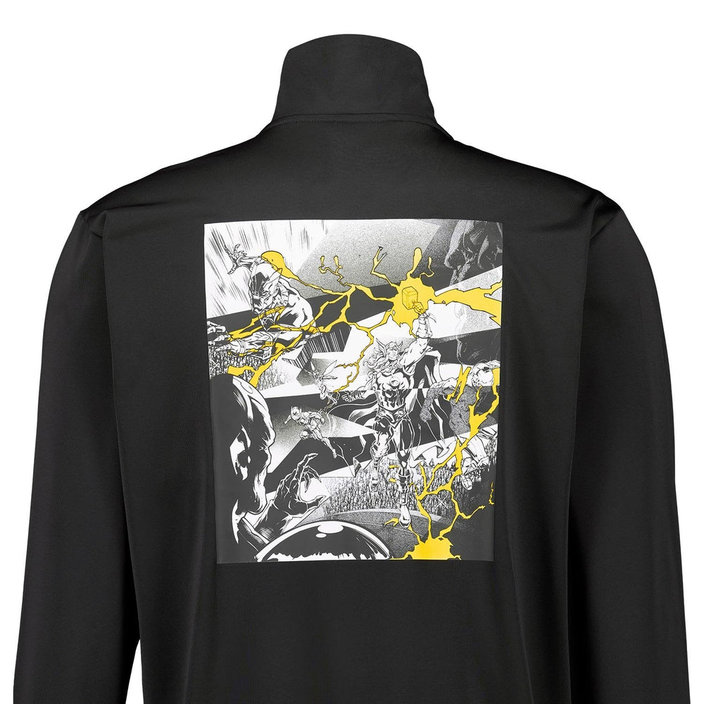 Mens adidas Marvel Track Top 25/26 Black