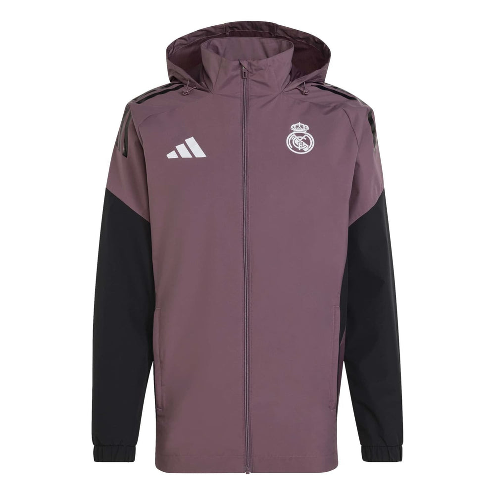 Mens adidas Training All Weather Jacket 25/26 Purple