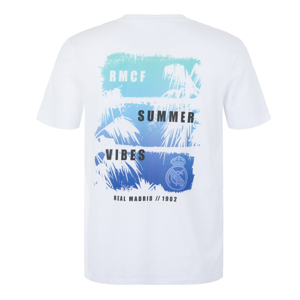 Mens Summer Palms T-Shirt White