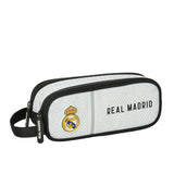 Estuche Doble Blanco/Negro Real Madrid