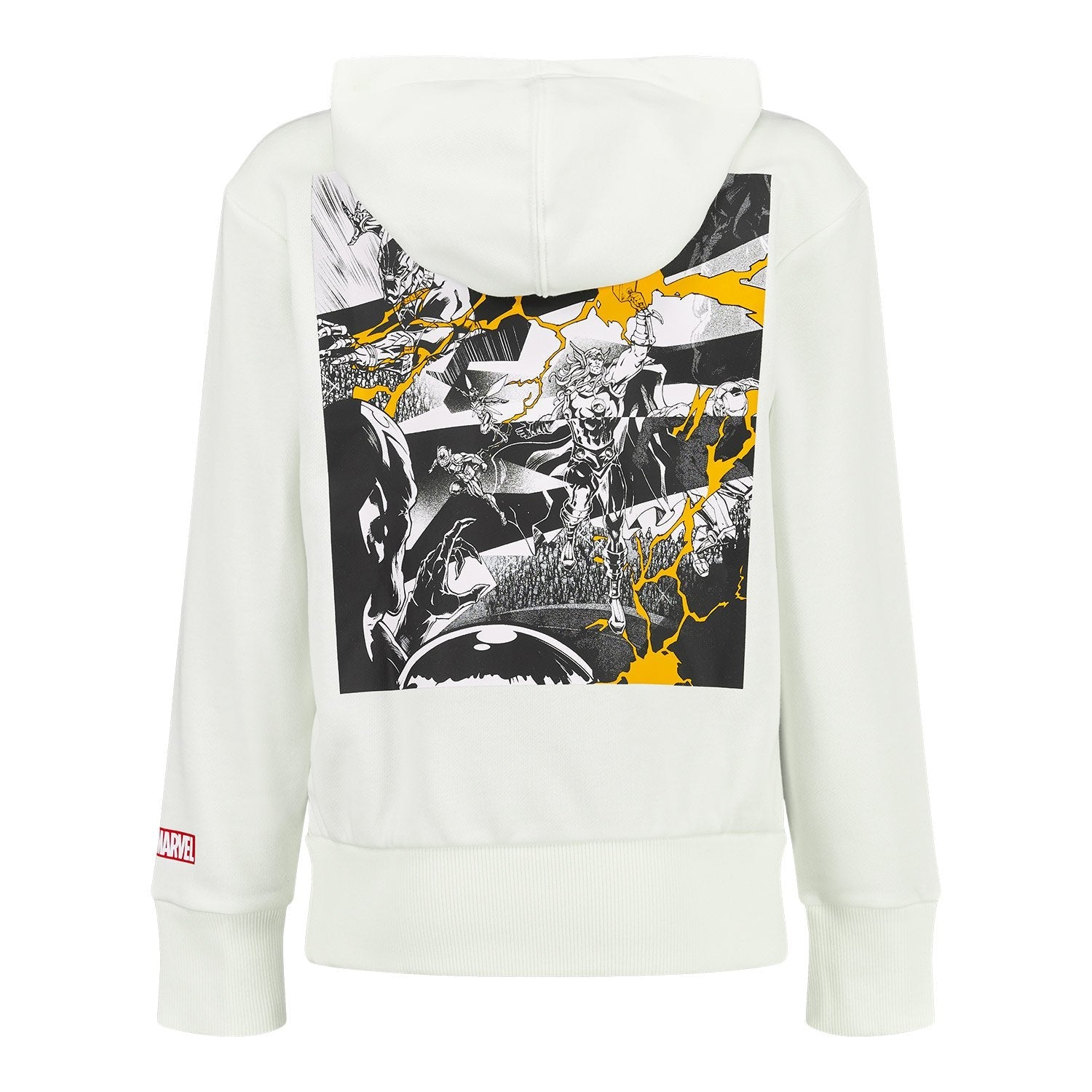 Youth adidas Marvel Hoodie 25/26 White