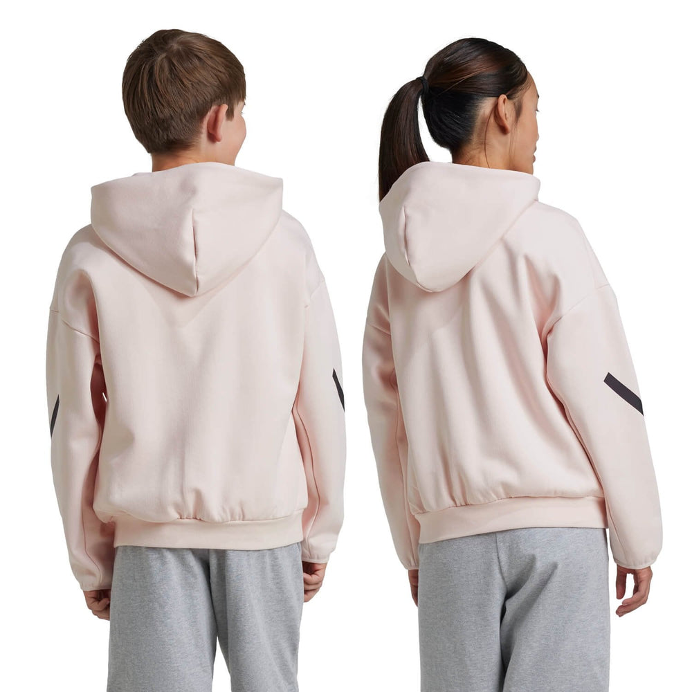 Kids adidas Real Urban Hoodie Light Pink/ Black