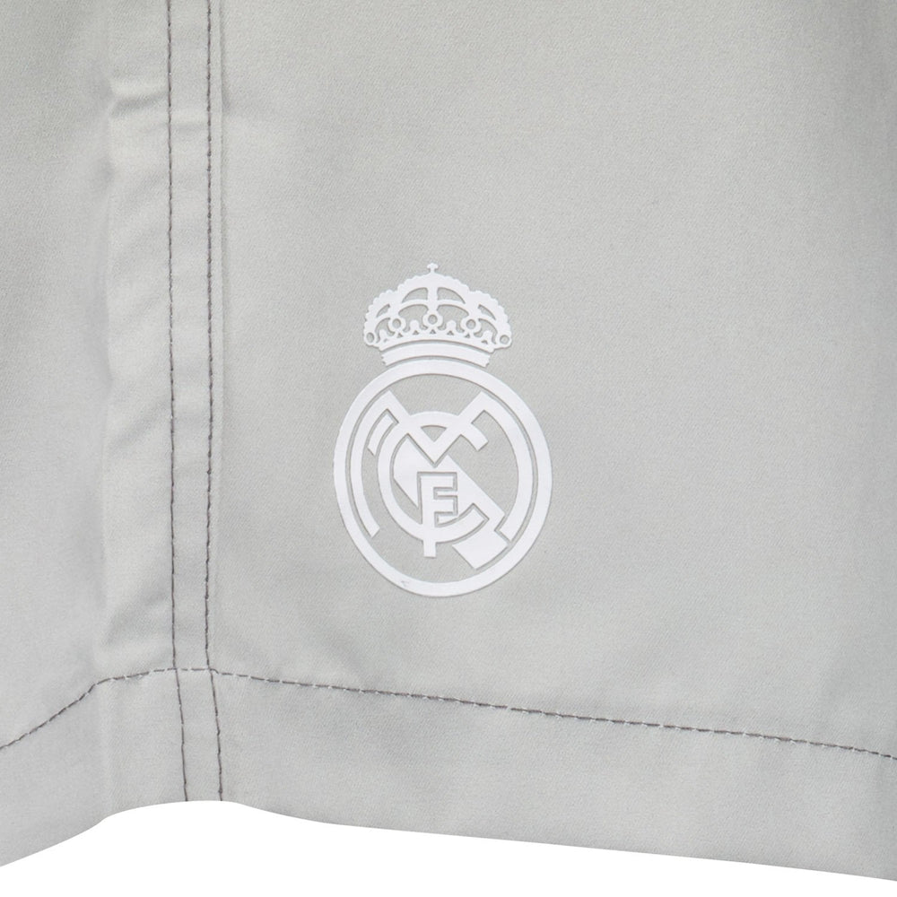Mens Real Madrid Degrade Grey Swimshorts