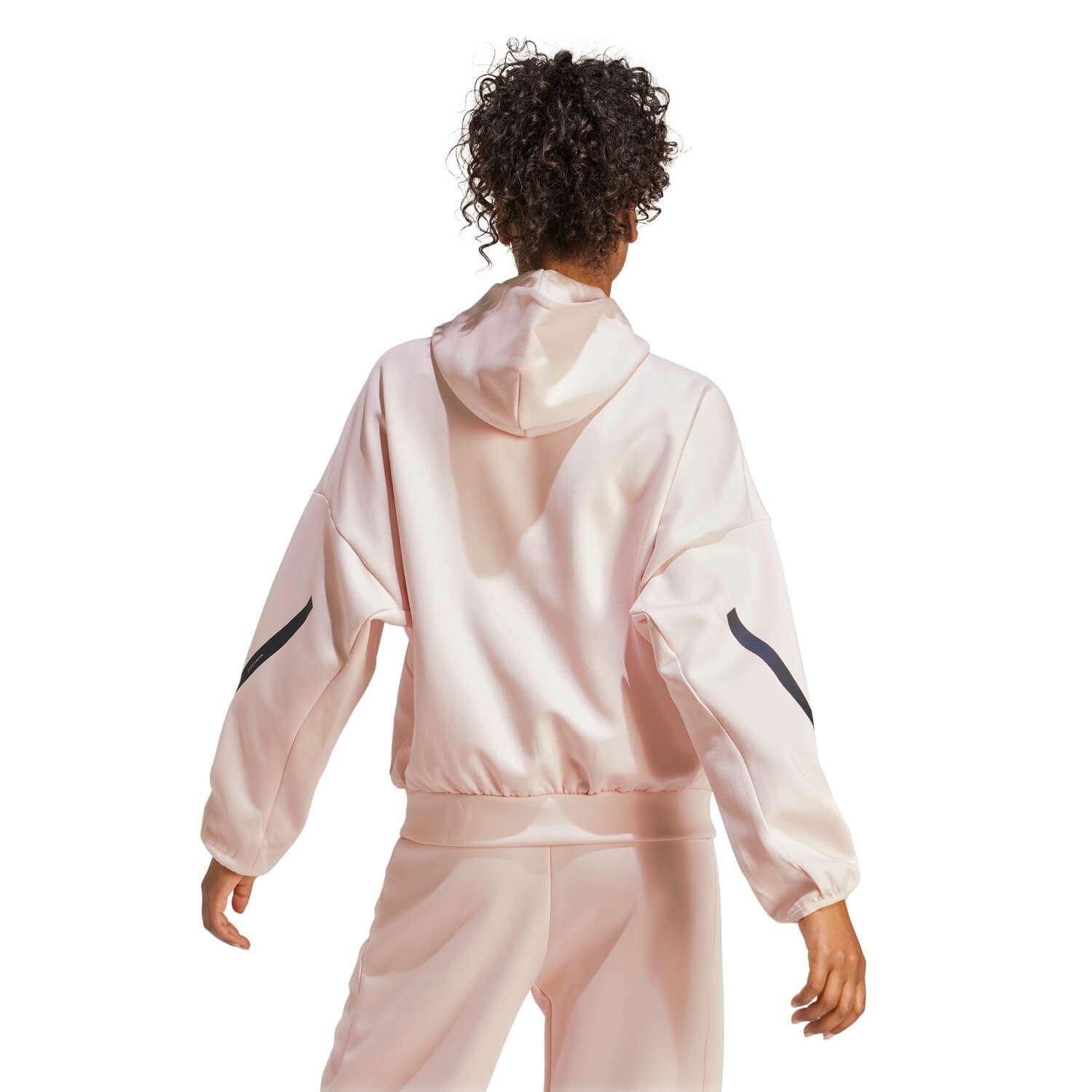 Womens adidas Real Urban Hoodie Light Pink