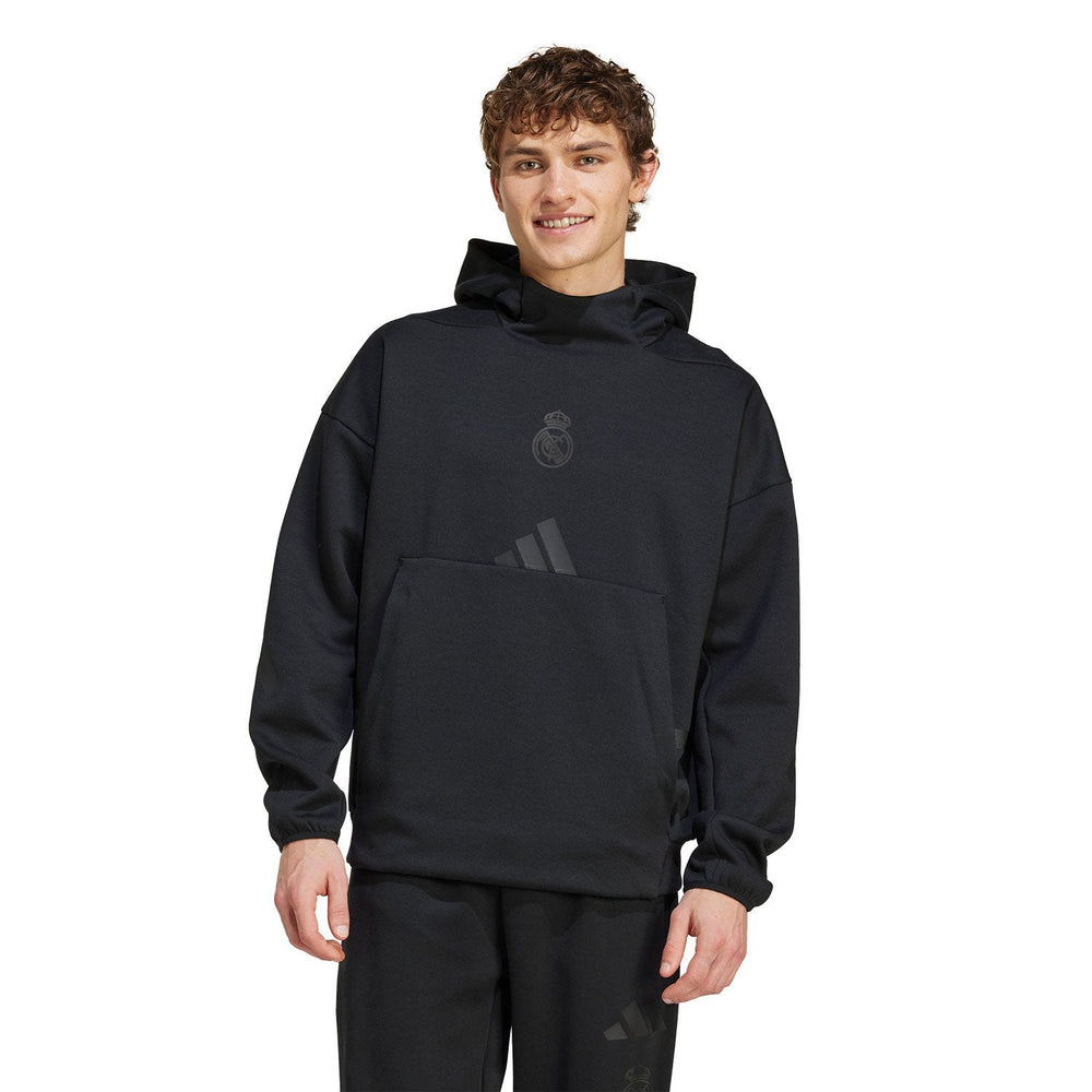 Mens adidas Real Urban Hoodie Black