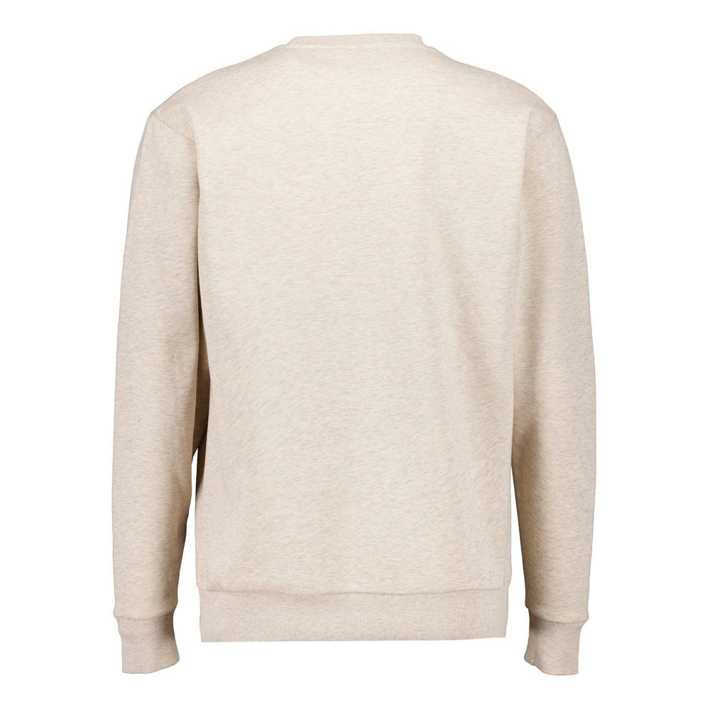 Mens Plum Noir Crew Sweat Cream