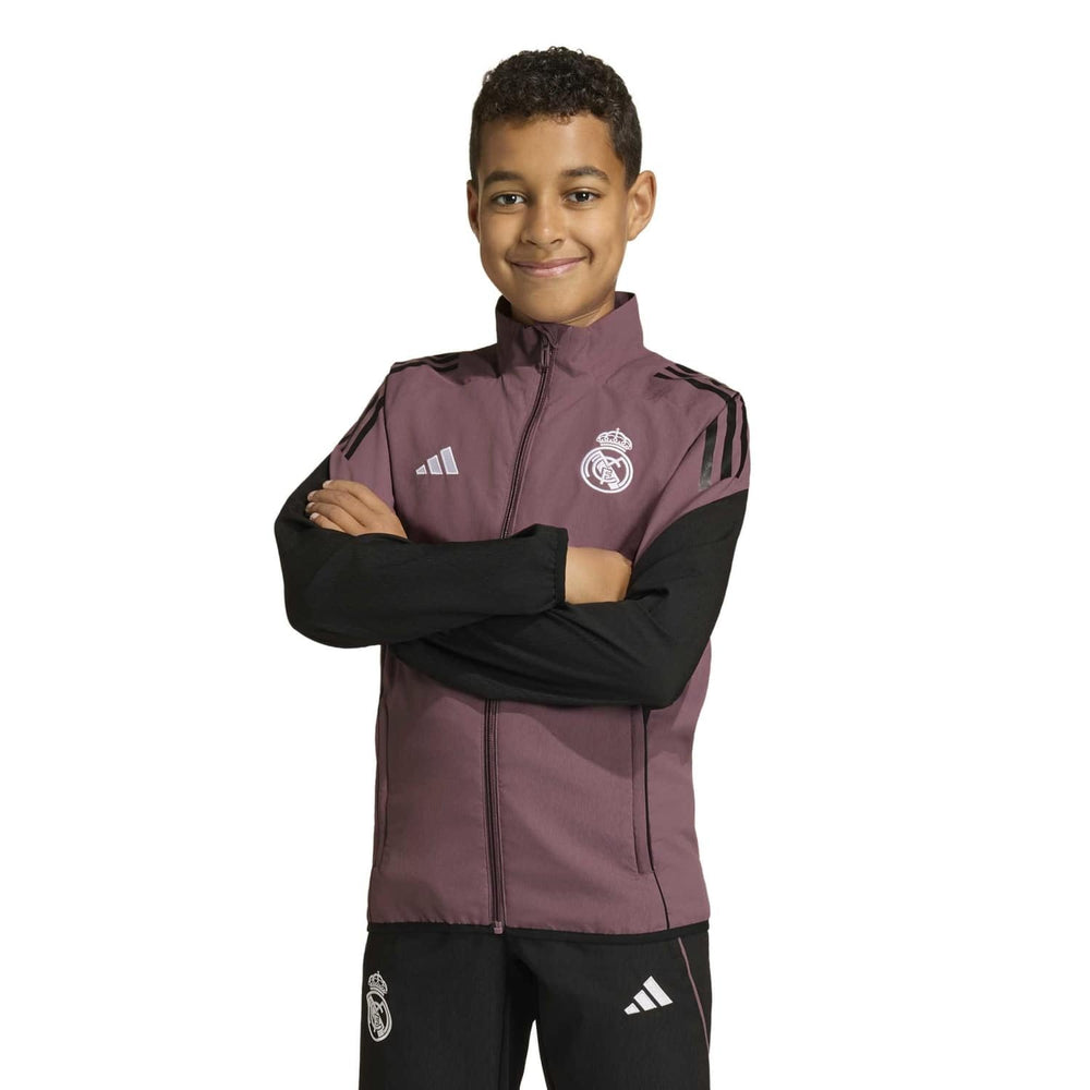 Youth adidas Training Tracksuit Jacket 25/26 Purple