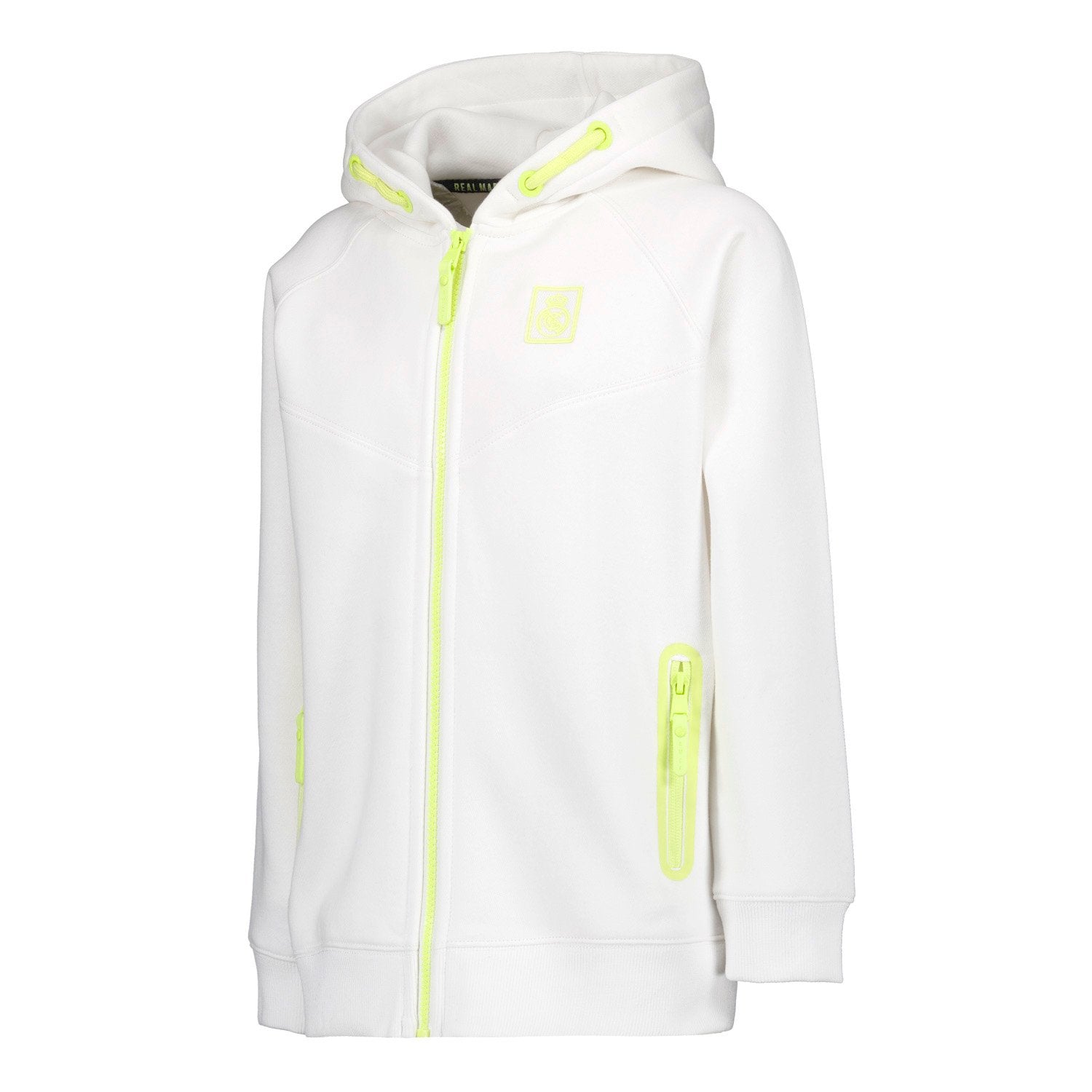 Kids Tracksuit Cool Kids Contrast Zip White