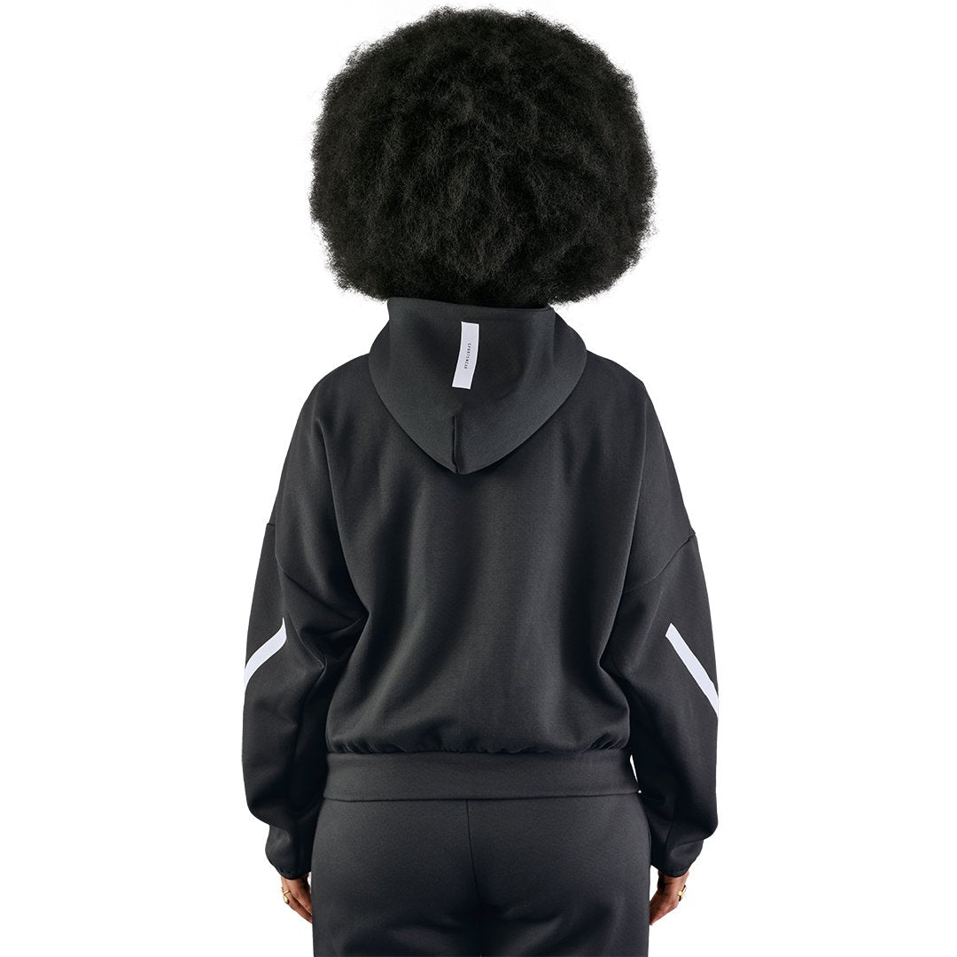 Womens adidas Real Urban Full Zip Hoodie Black