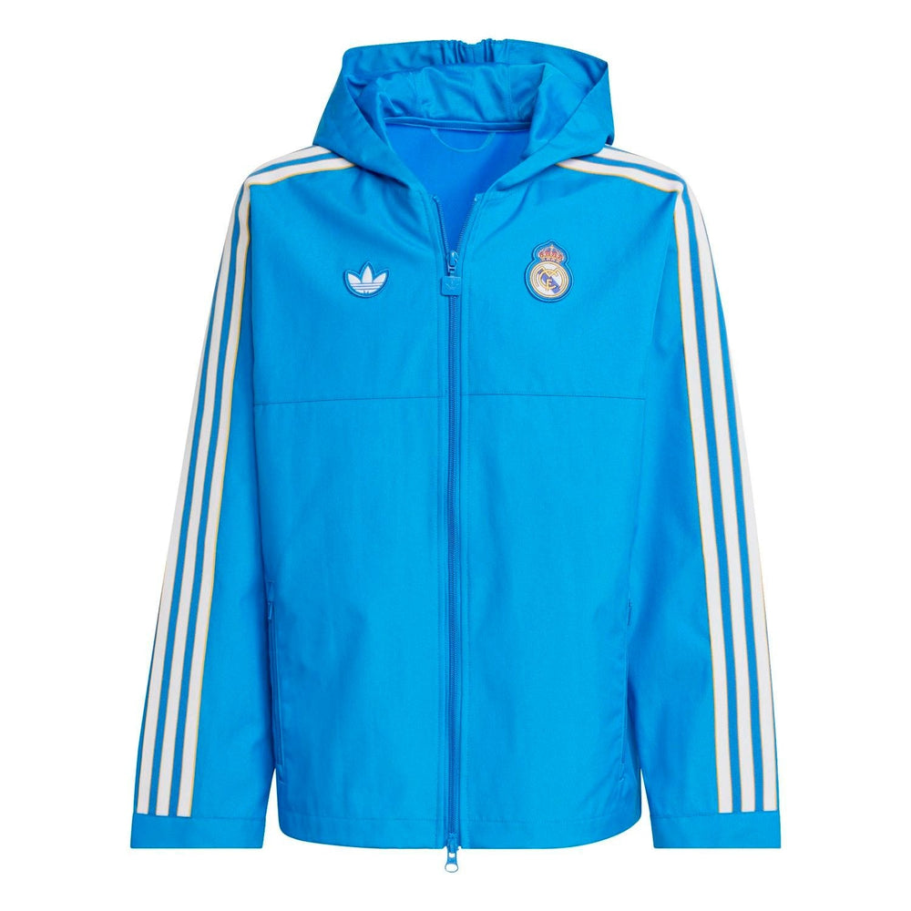 Kids adidas Originals Terrace Icons Parka 25/26 Blue
