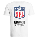 男款 Bernabéu x NFL 徽章 T恤 白色