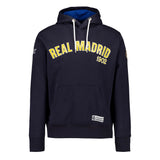 Herren Baseball Hoodie Marineblau Real Madrid