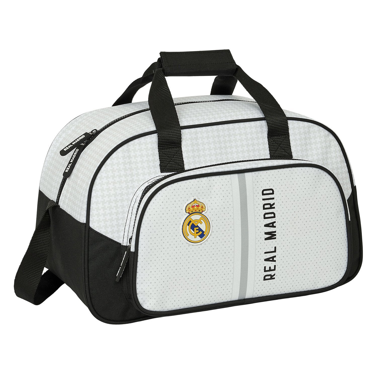 Bolsa Deporte Blanca/Negra Real Madrid – La Tienda Online Oficial del ...