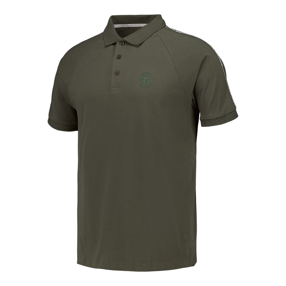 Mens Tape Polo Green
