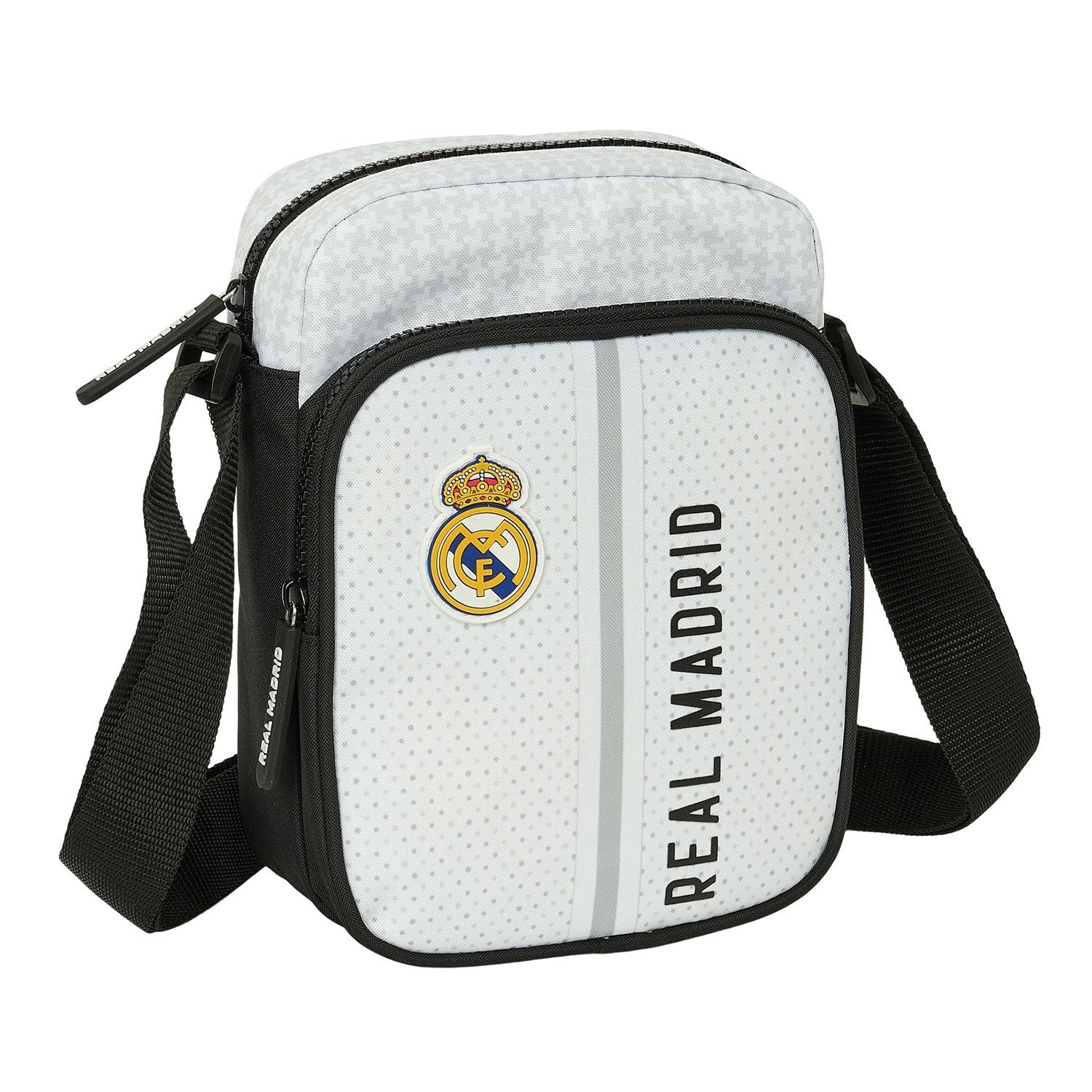 Shoulder Bag White/Black Real Madrid