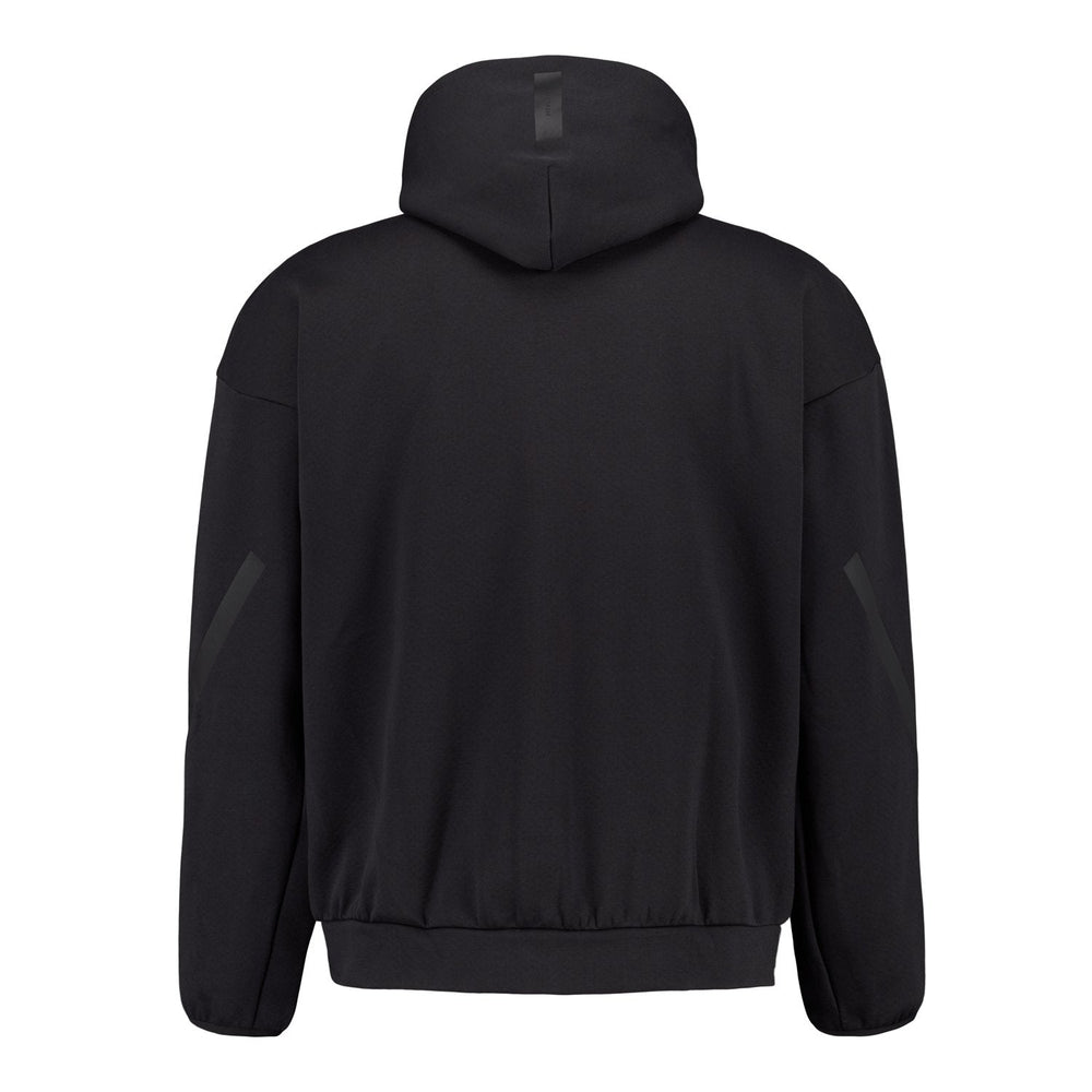 Mens adidas Real Urban Full Zip Hoodie Black