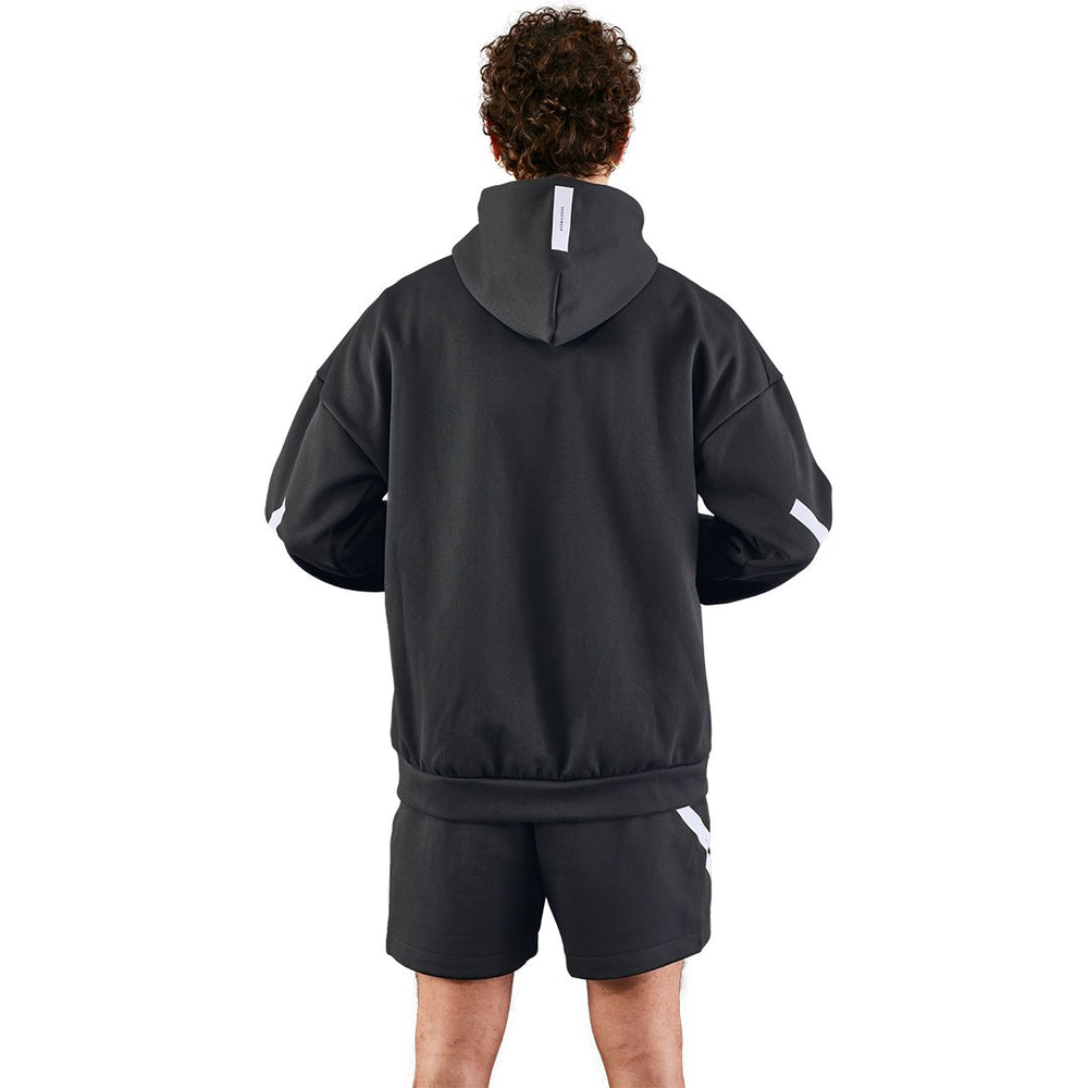 Mens adidas Real Urban Full Zip Hoodie Black