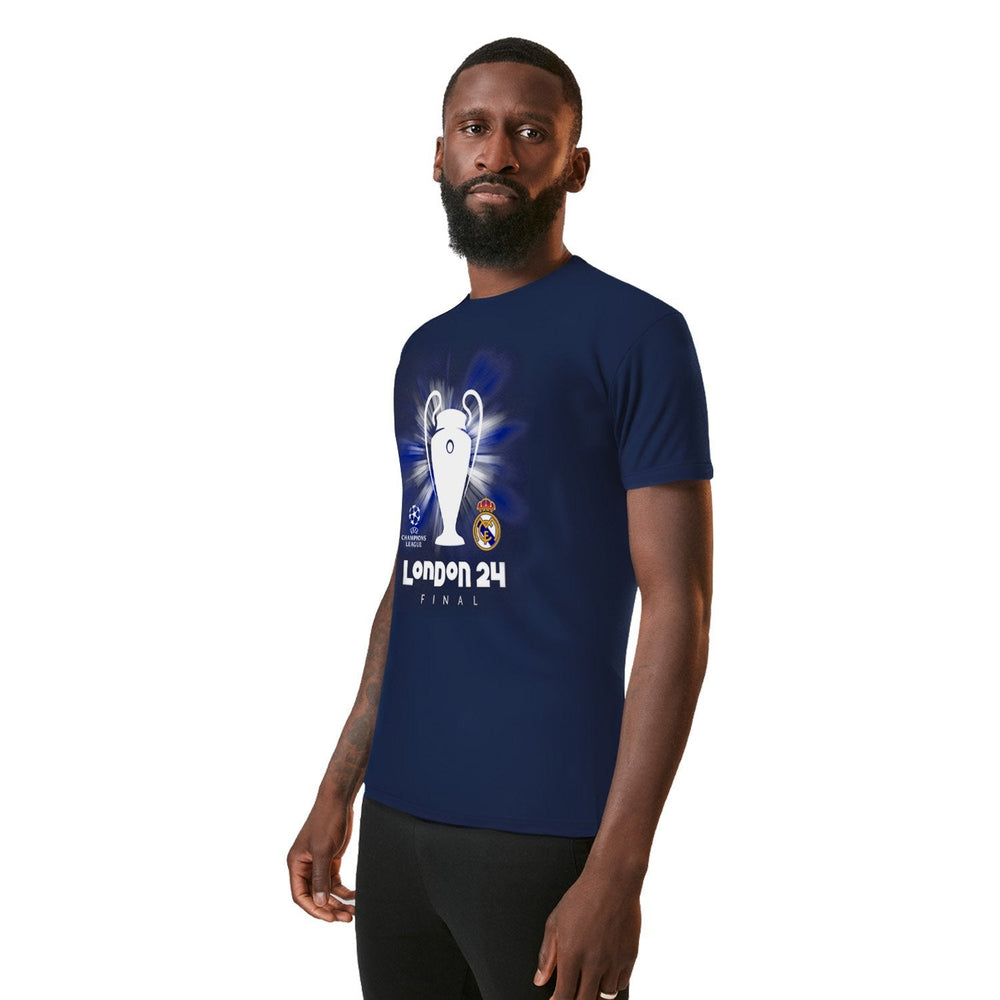Mens UCL Final London 24 T-Shirt Navy