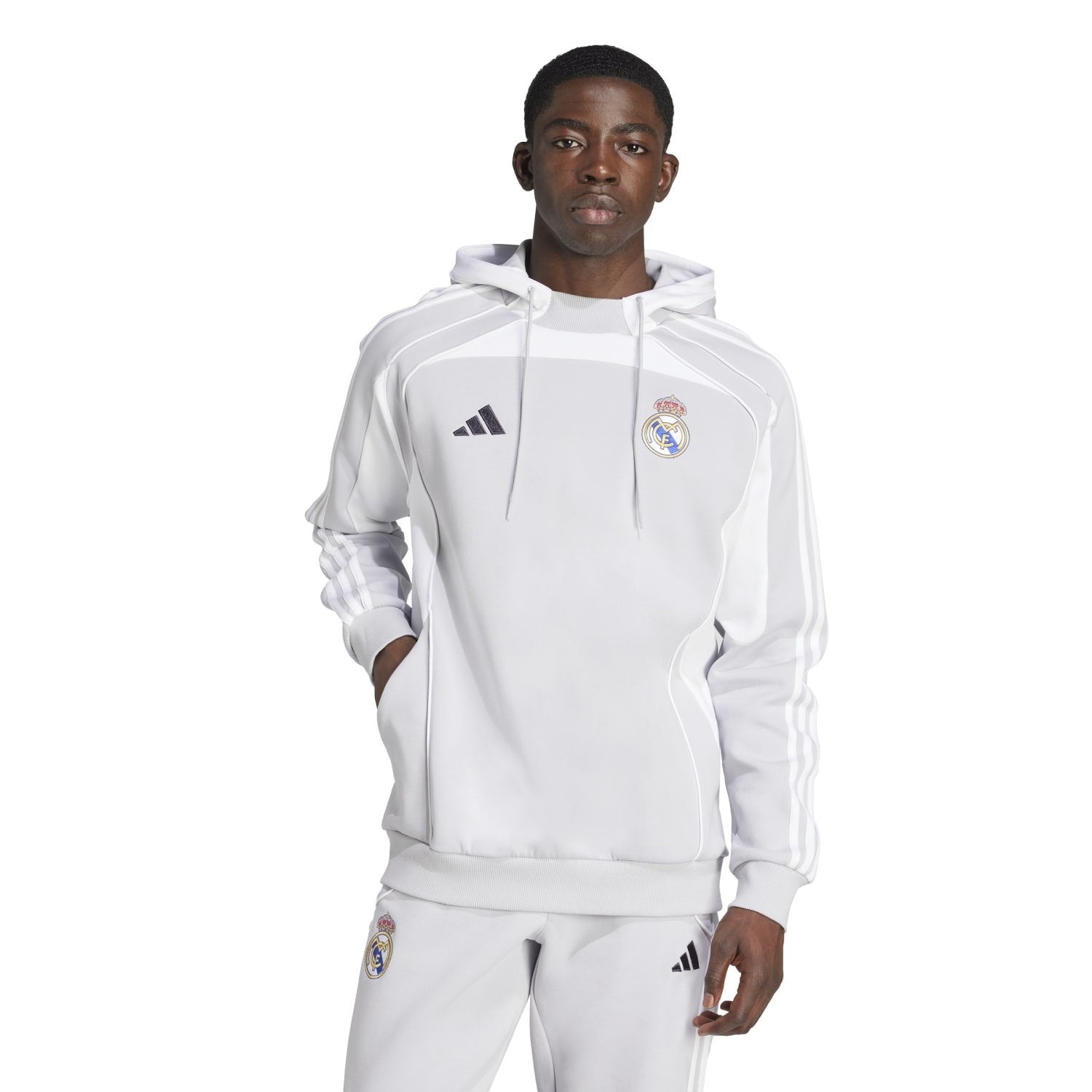 Mens adidas Urban Purist Hoodie 25/26 Grey – Real Madrid Europe Store