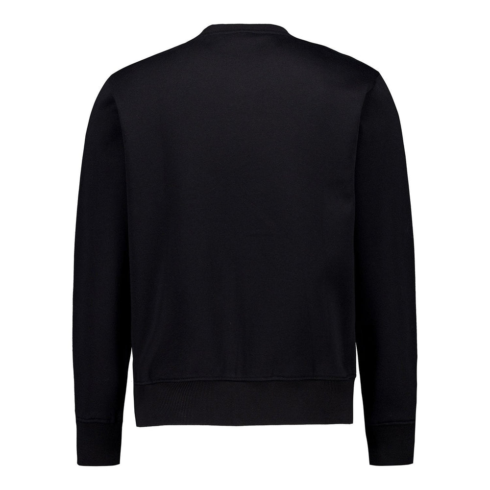 Mens Blackout Sweatshirt Crest Black Real Madrid