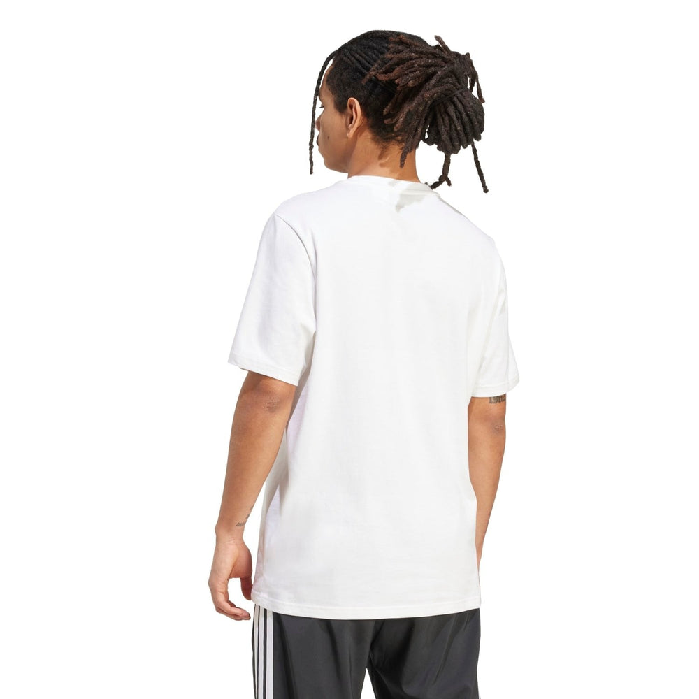 Mens adidas SZN Graphic T-Shirt 25/26 White