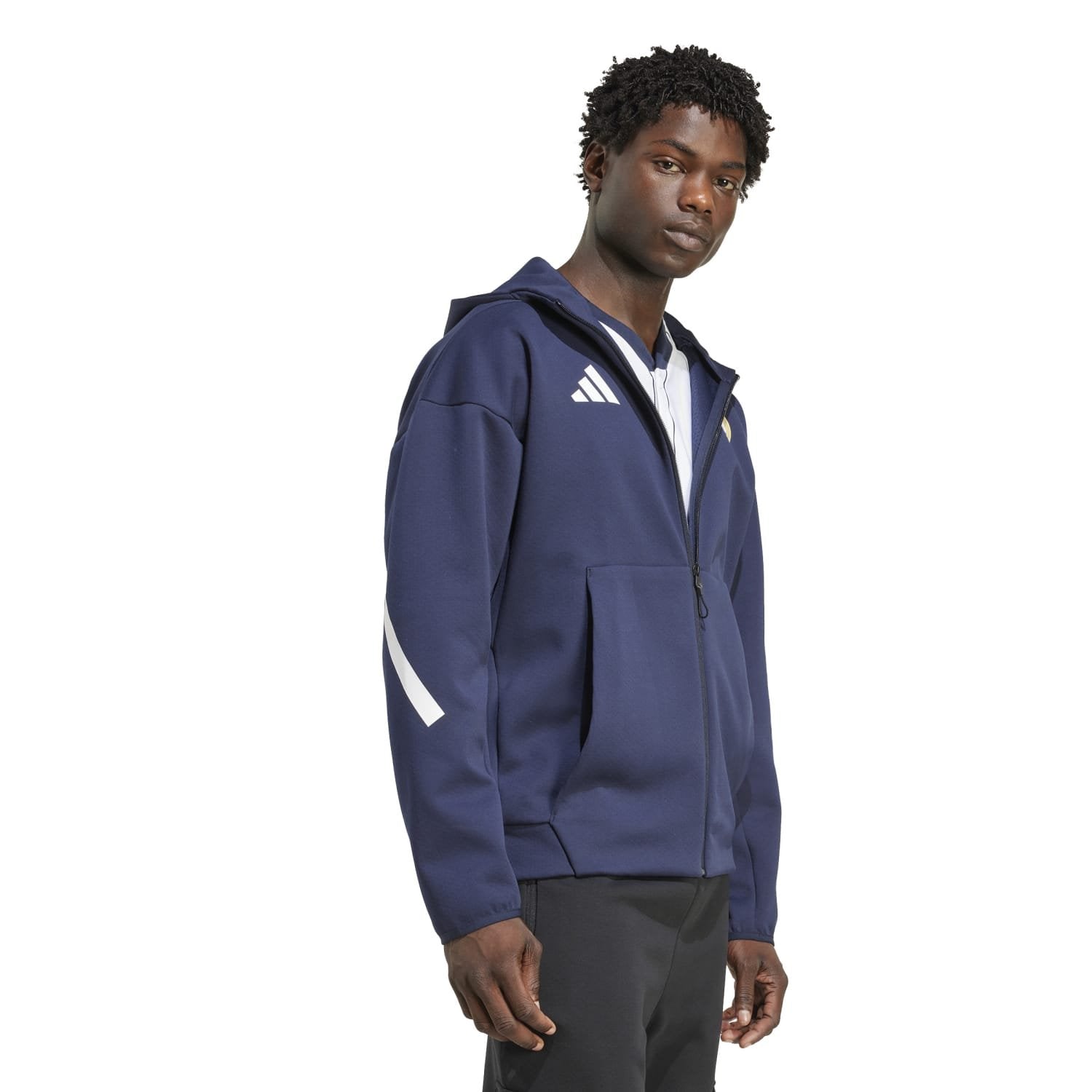 Mens adidas Anthem Jacket 25/26 Navy
