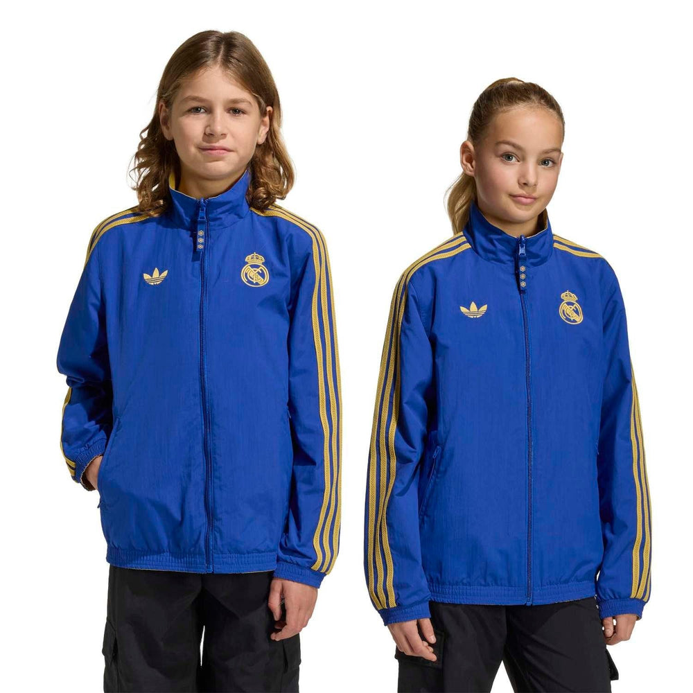 Youth adidas Chinese Knot Pack Reversible Jacket 25/26 Blue