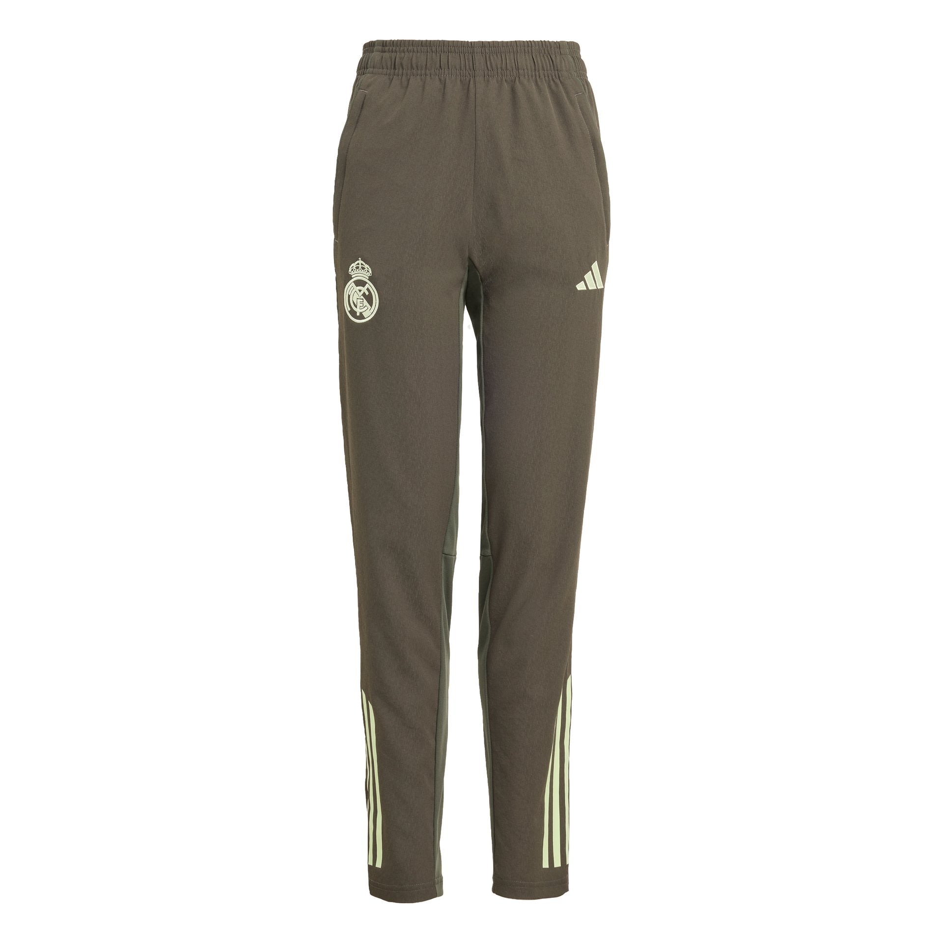 Kids adidas Training Tracksuit Pants 25/26 Dark Olive