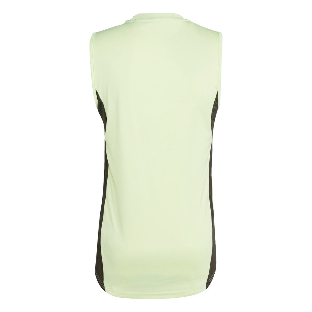 Mens adidas Training Sleeveless Shirt 25/26 Lime Green