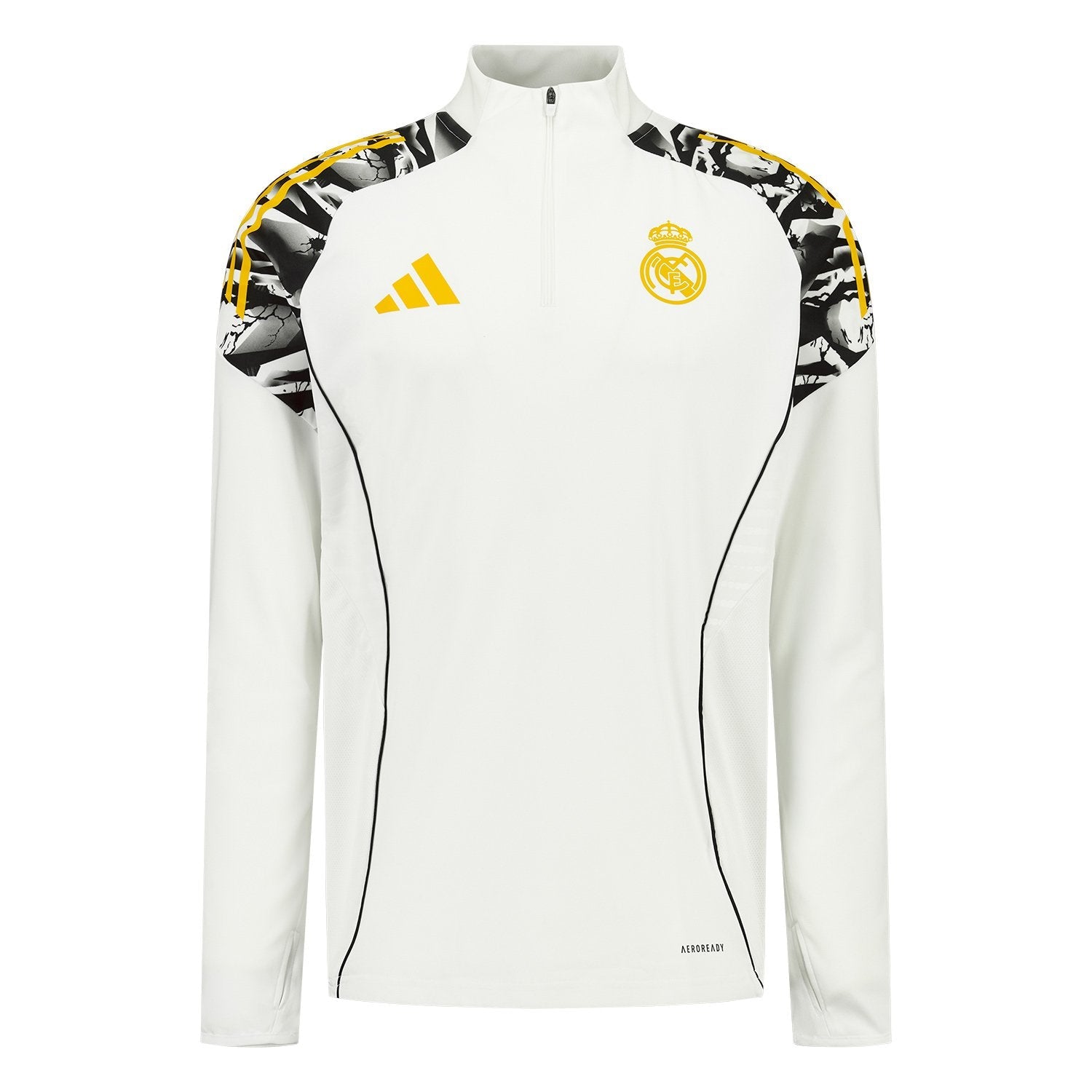 メンズ adidas Marvel トレーニングトップ 25/26 ホワイト – レアル