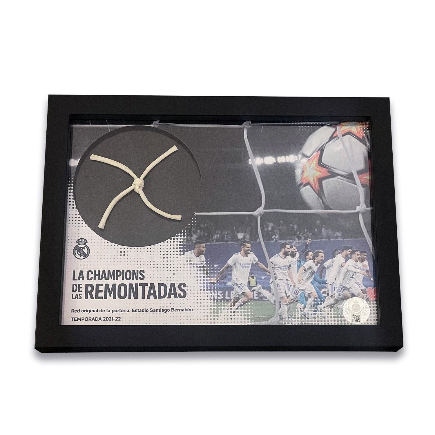 Santiago BernabŽu Stadium Goal Net UCL 21/22 Frame