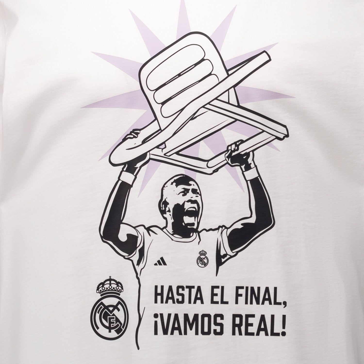 Mens T-Shirt Alaba adidas Magic Moments White