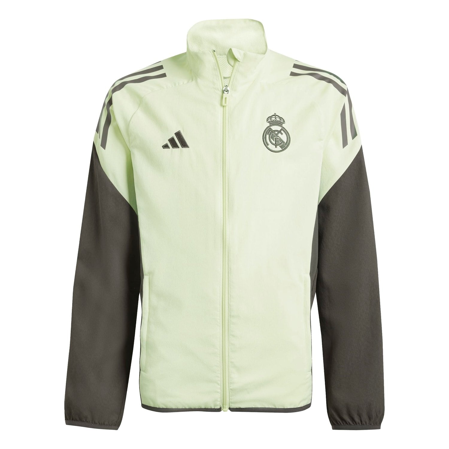 Kids adidas Training Tracksuit Jacket 25/26 Lime Green