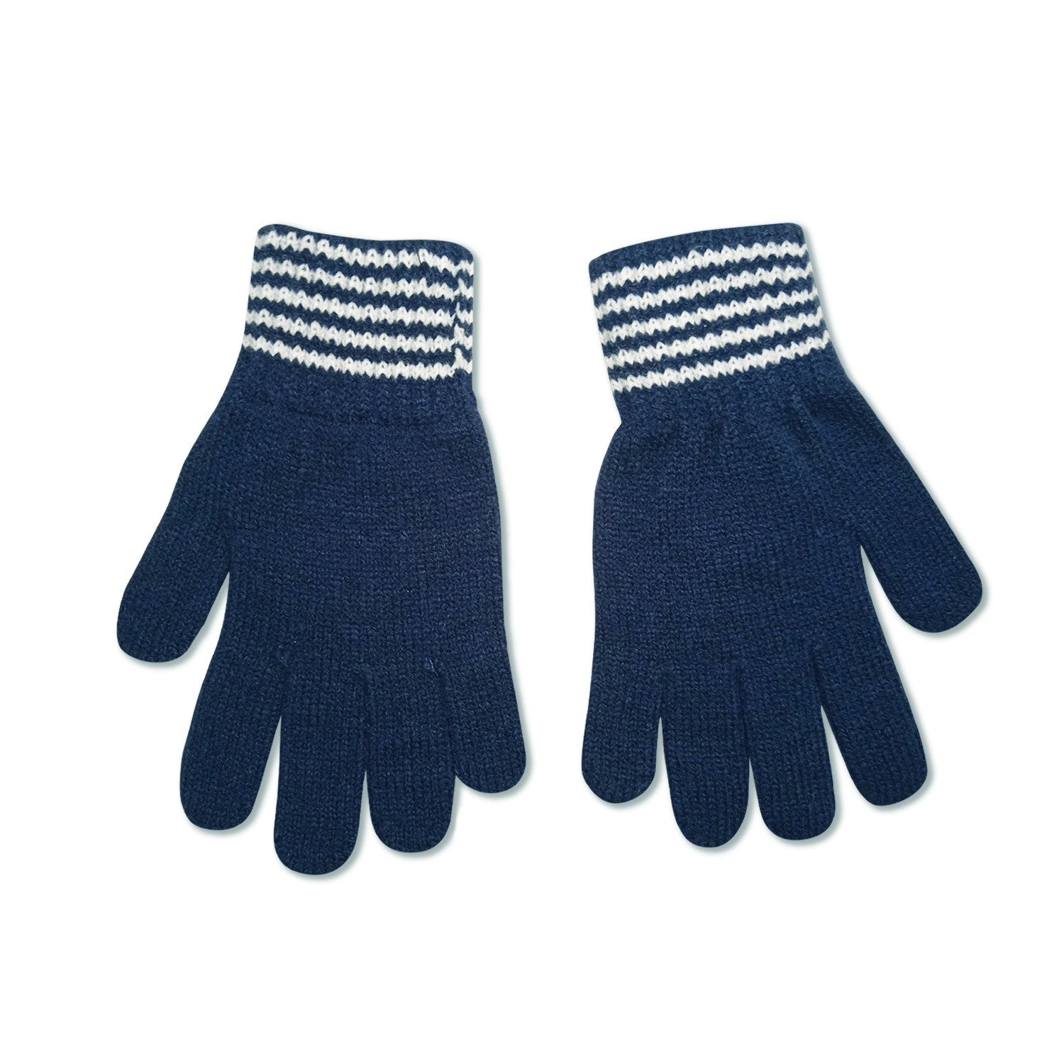 Kids Winter Navy Gloves Real Madrid