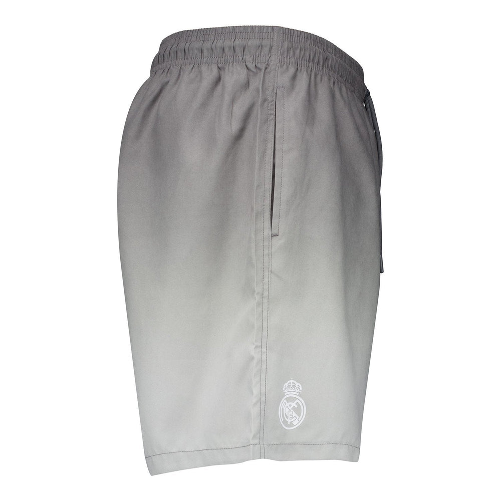 Mens Real Madrid Degrade Grey Swimshorts