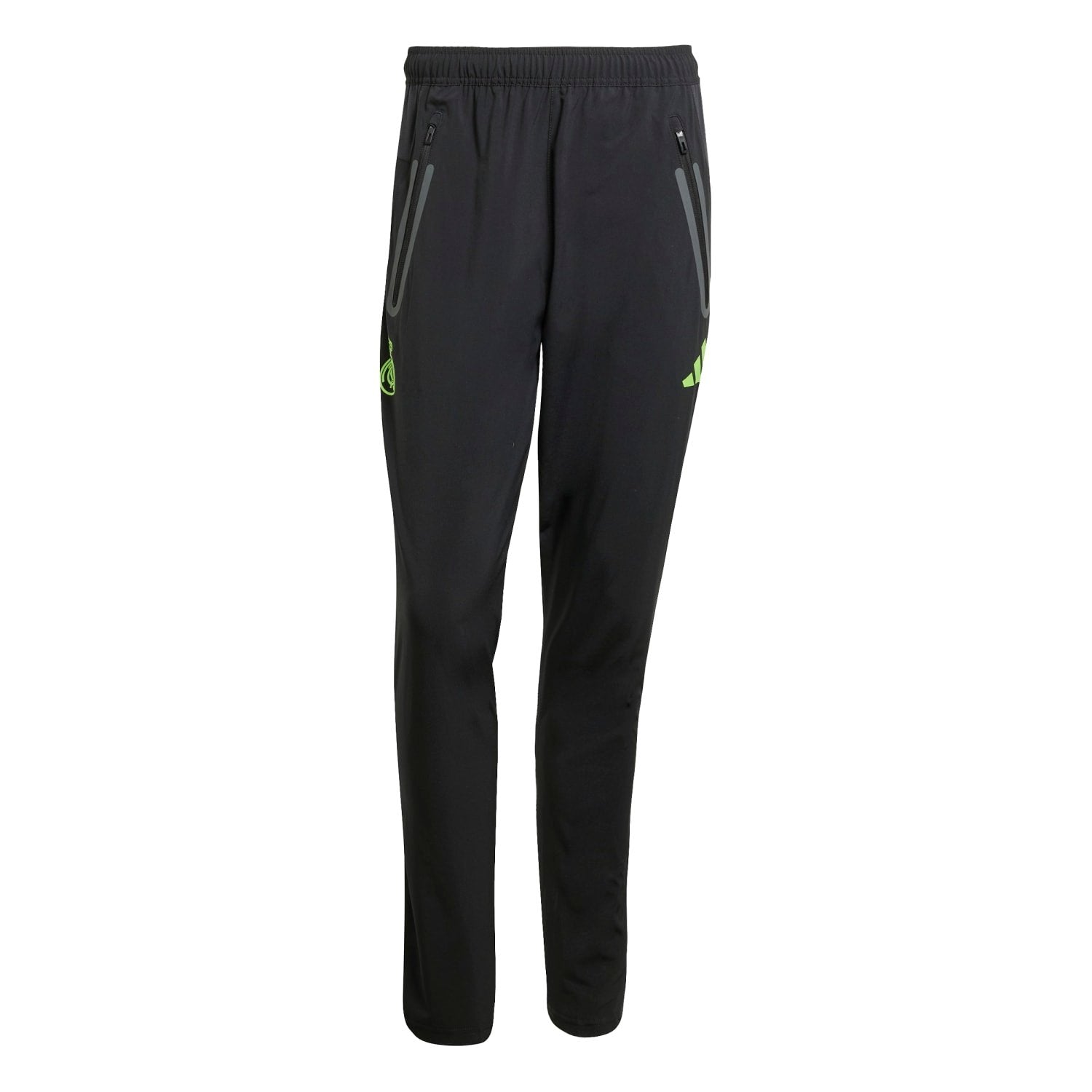 Mens Tiro Vis Tech Pro Trousers Black/Lime Green