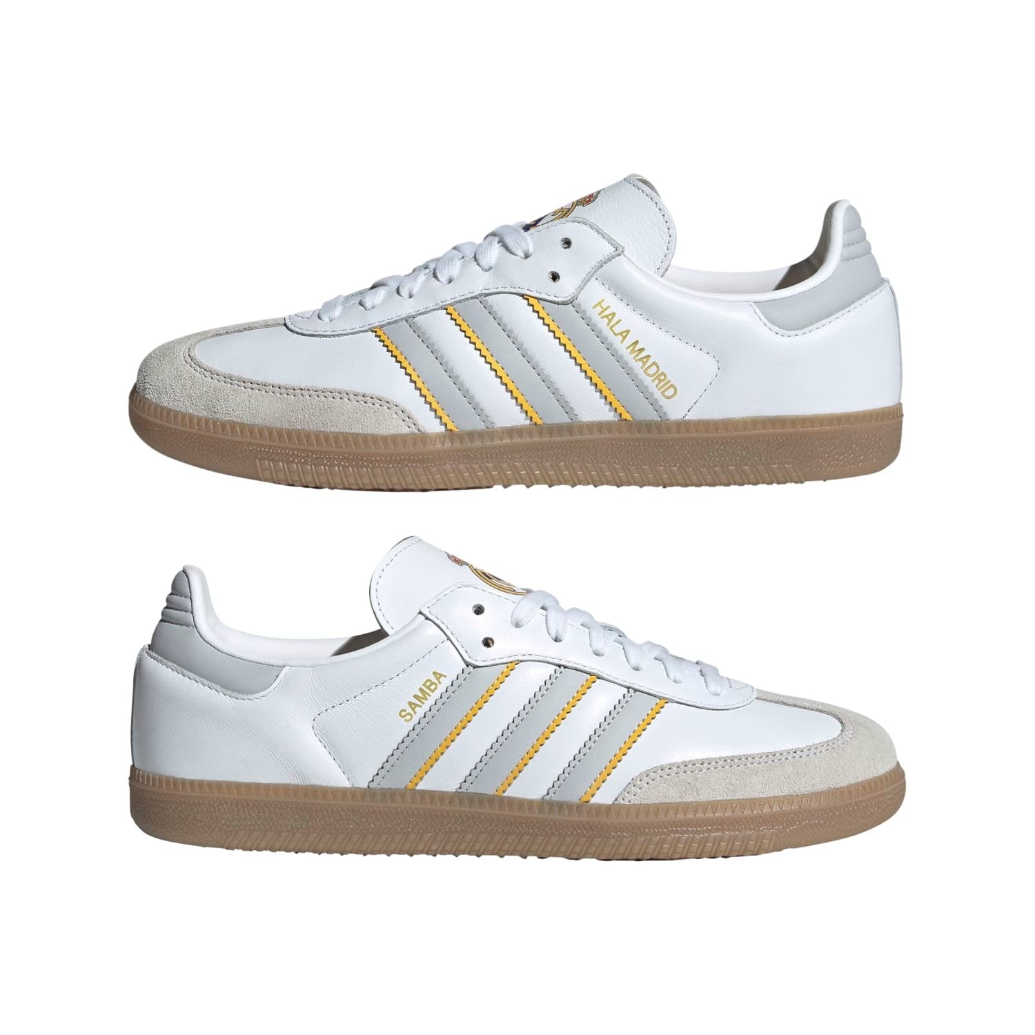 adidas Samba Real Madrid Shoes 25/26 White