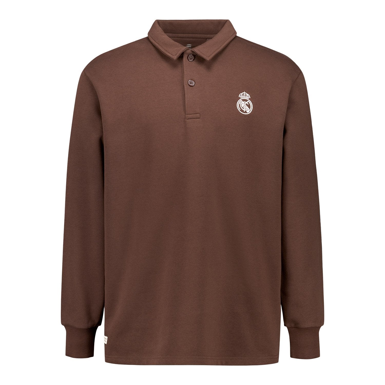 Mens Classic Polo Sweatshirt Brown