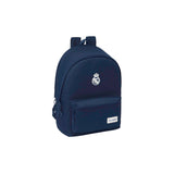 Zaino Doppio Laptop 15,6'' Blu Navy/Bianco Real Madrid
